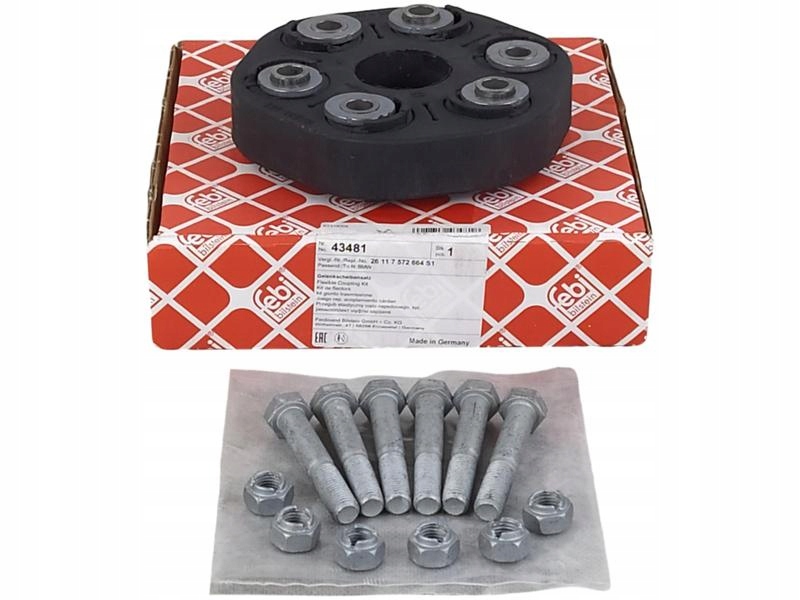 FEBI BILSTEIN ГНУЧКА МУФТА ВАЛУ 43481