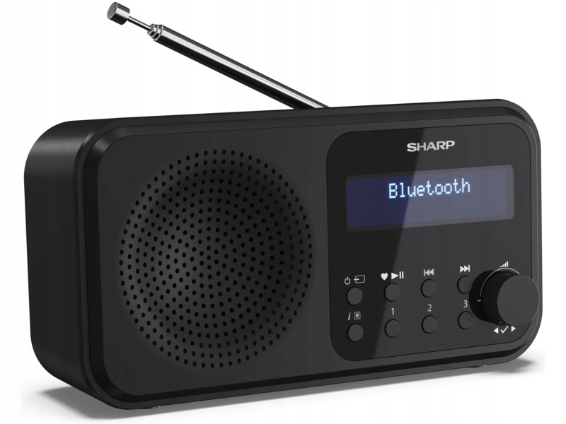 Sharp Tokyo DR-P421 BK Radio FM, DAB+ Czarny