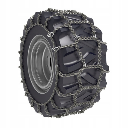 Sněhový řetěz s hroty Skidder Flexi 9.5 mm pro lesnické traktory 293-2R