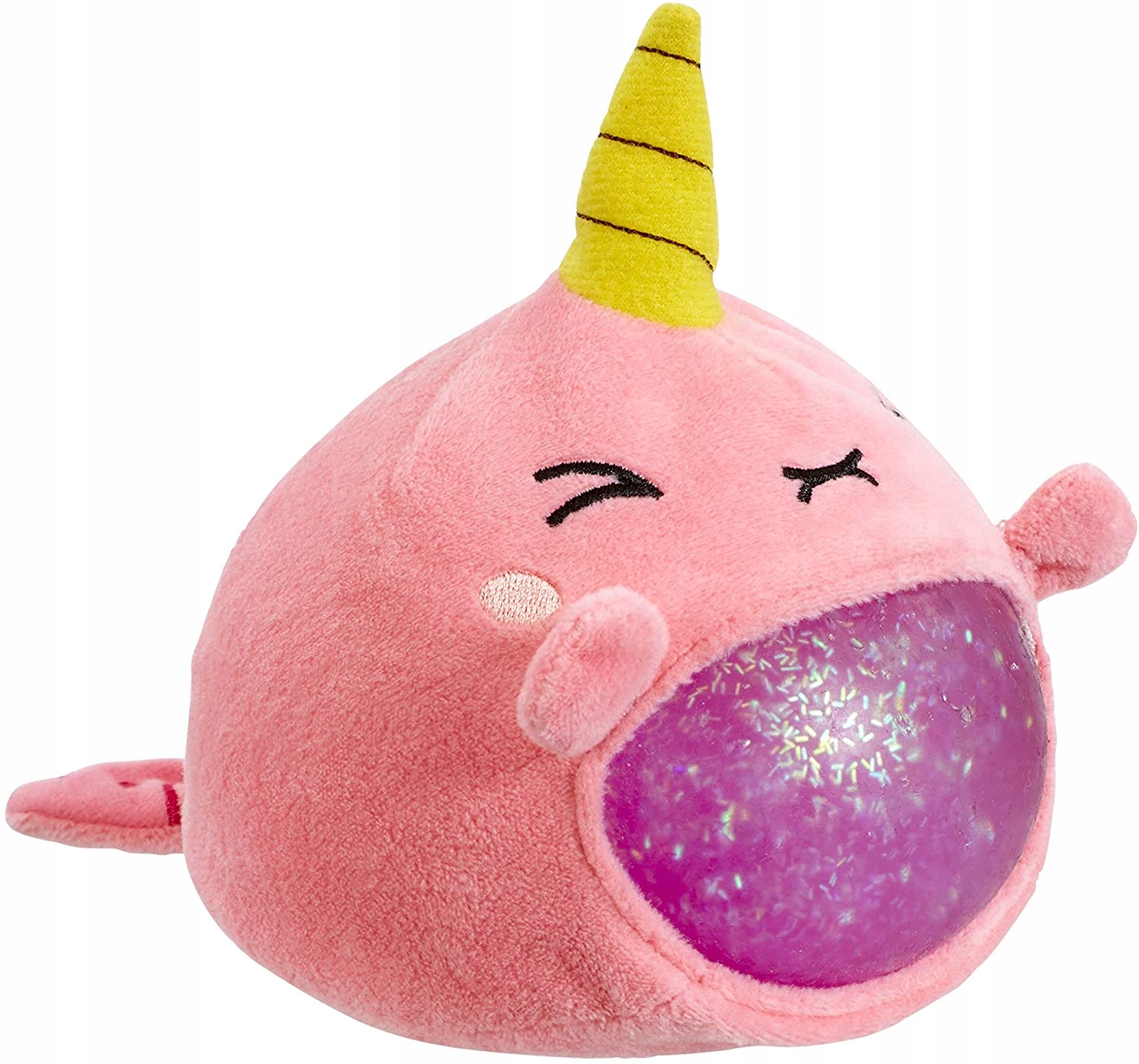 

Squishies gniotek squish Różowy Narwhal Splishies