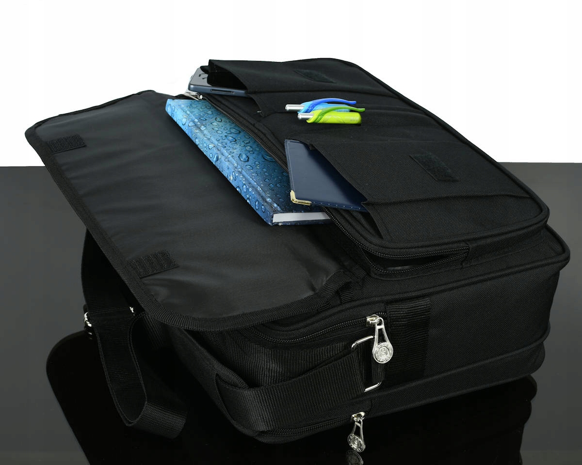 TORBA MĘSKA TECZKA na ramię śniadanie do pracy Wzór dominujący bez wzoru