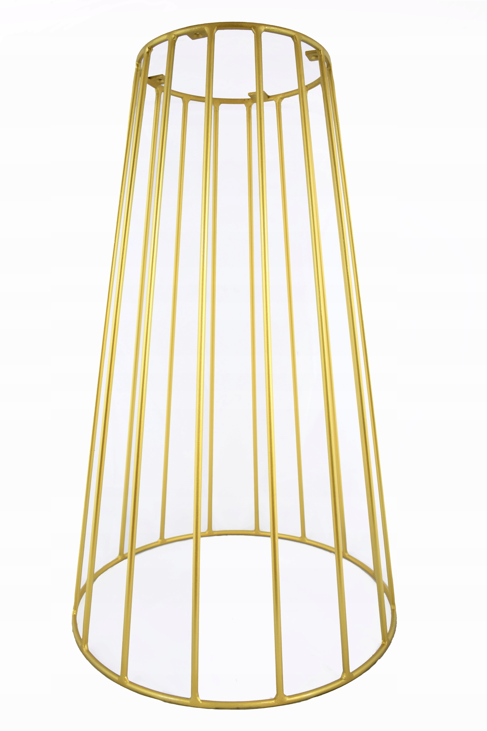 Noha kovová, zlatá, na stôl 72 cm. Základňa