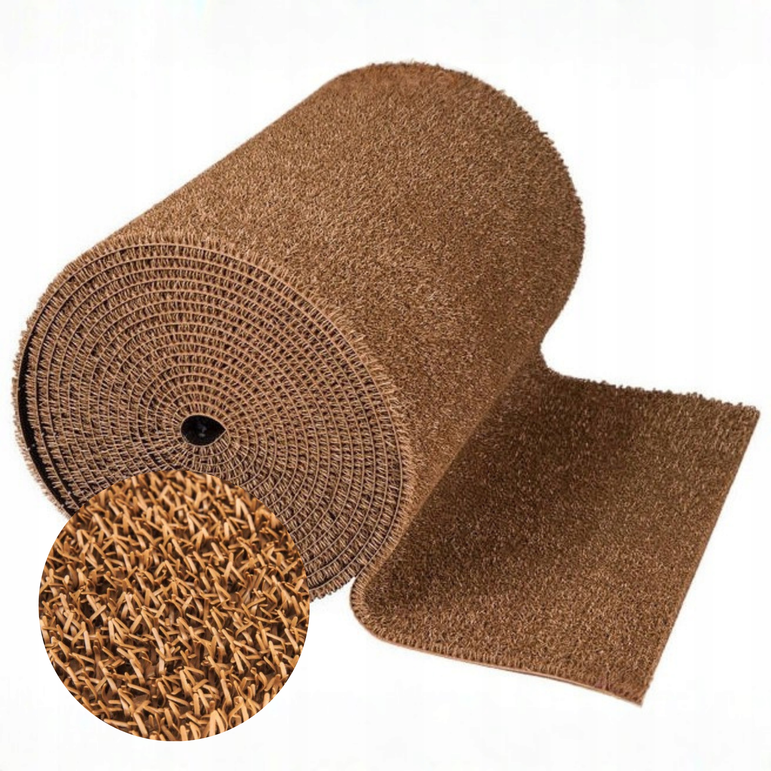 Jehlová rohožka Umělá Tráva Podložka pod dveře AstroTurf Kakao 91x100 cm