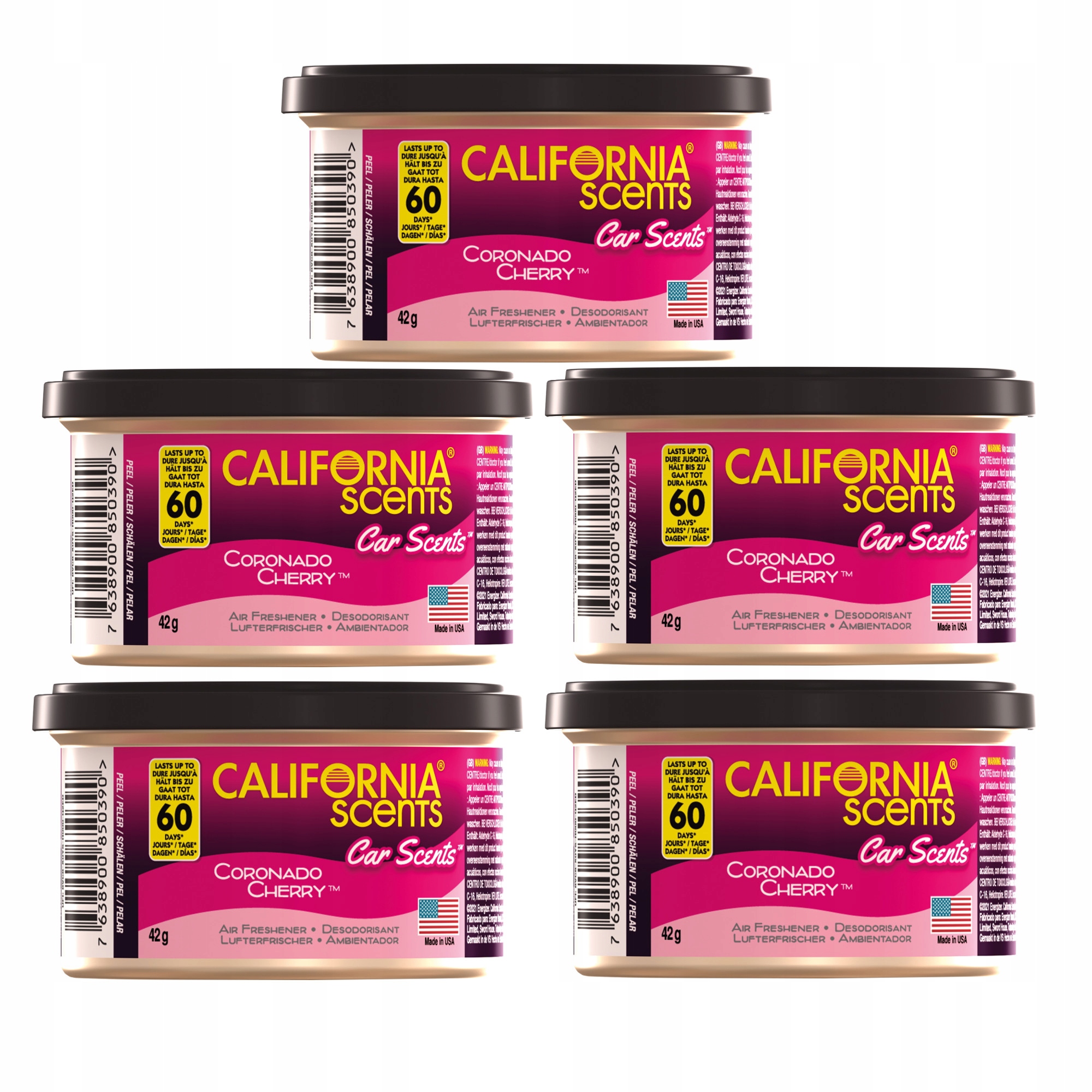 

California Car Scents Coronado Cherry Zapach x5