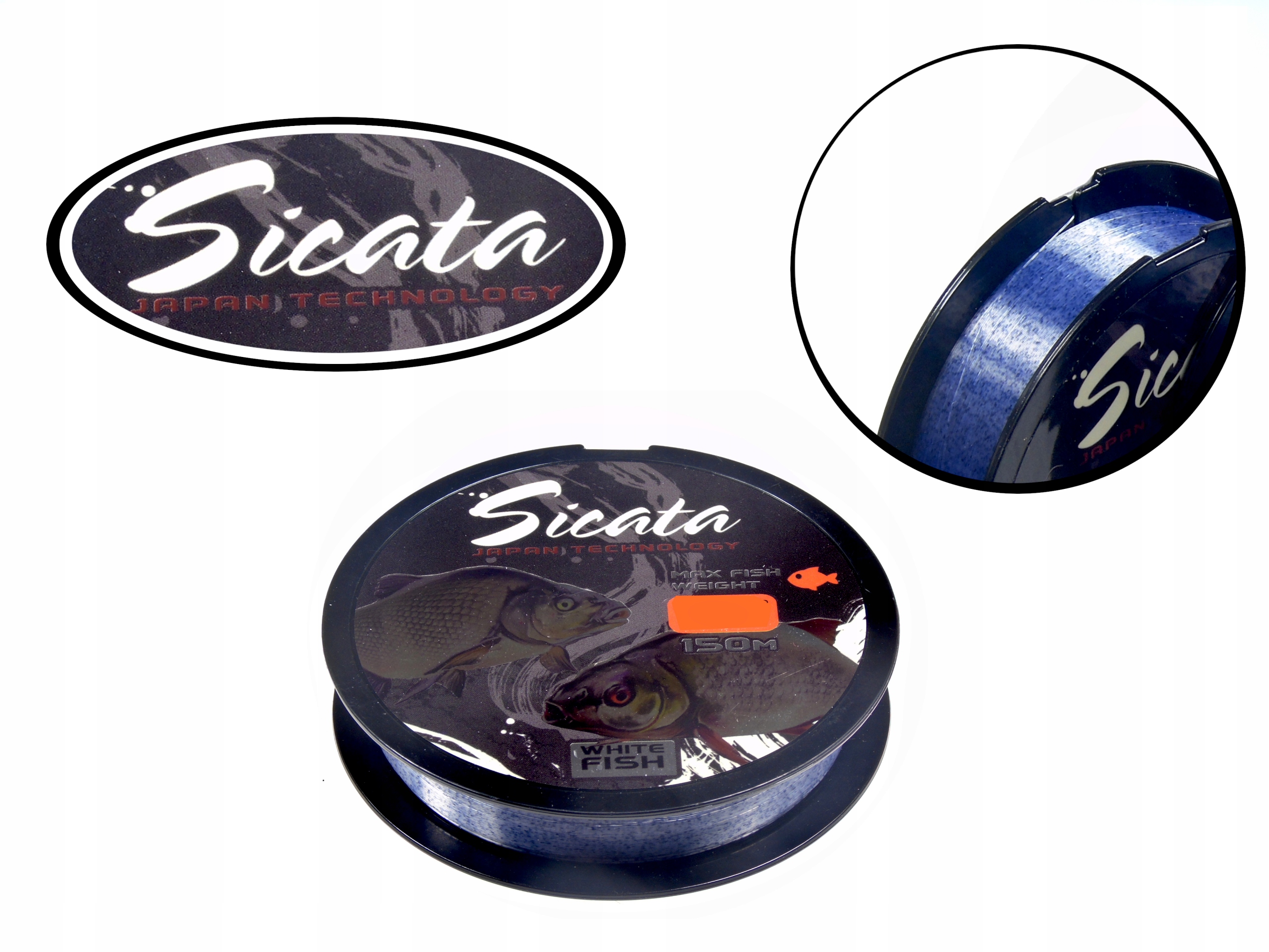 Żyłka Mistrall Sicata White Fish 150m 0,14mm