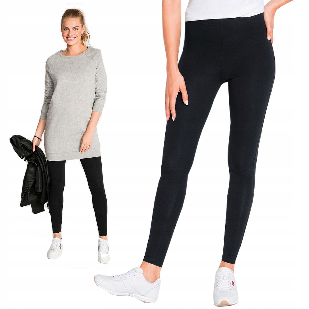 

Leginsy Bambusowe Damskie Długie Getry Kolory, M/L