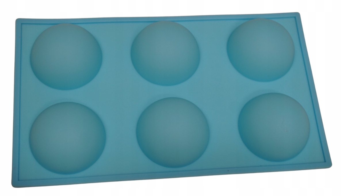 FOREMKA FORMA SILIKONOWA DO MONOPORCJI DUŻE PÓŁKULE KULA KULE DO PĄCZKÓW Marka MTSidea