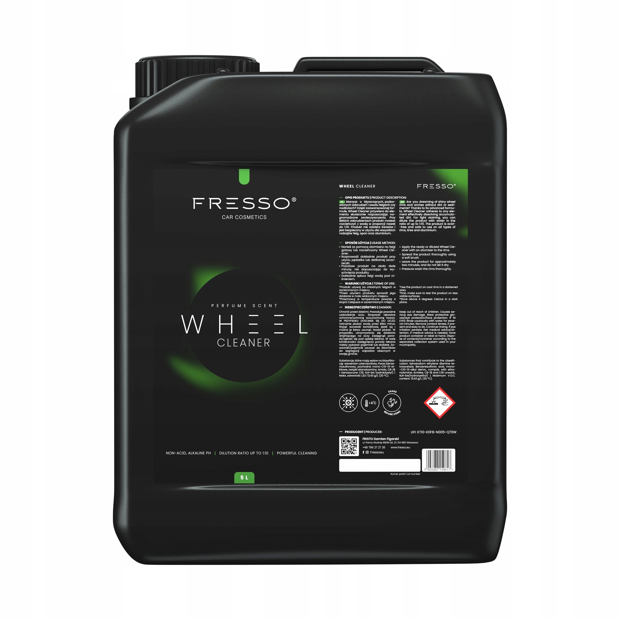 Fresso Wheel Cleaner Do czyszczenia felg 5L