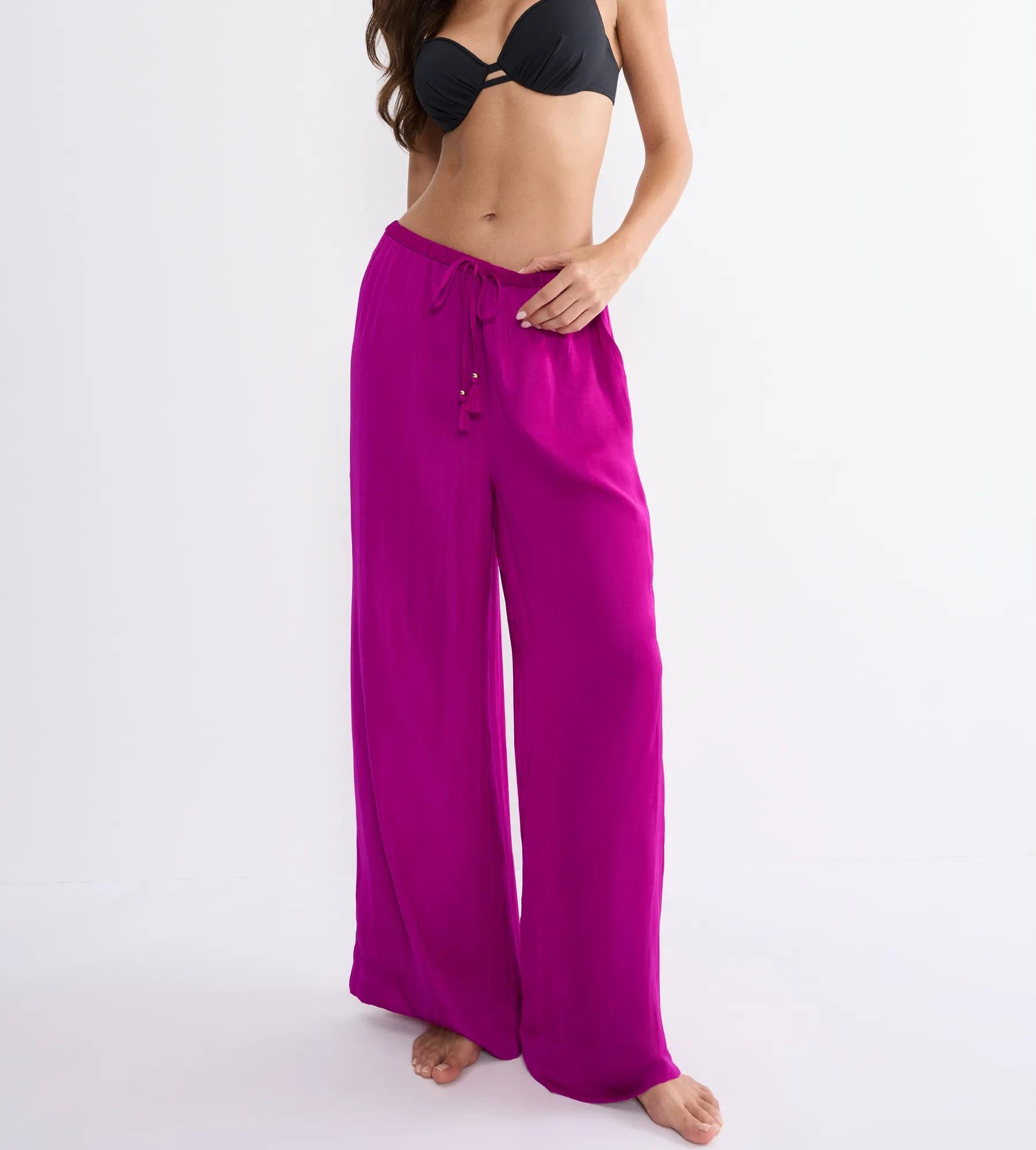 Saténové dámské plážové kalhoty Triumph Summer Satin Trousers 42