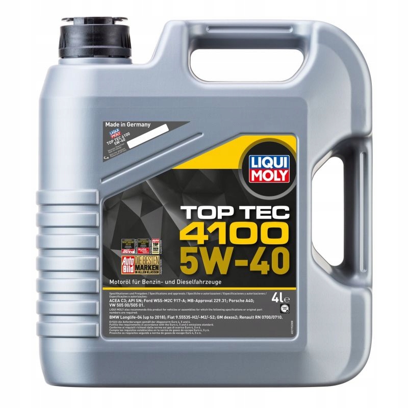 

Olej silnikowy Top Tec 4100 5W-40 4L
