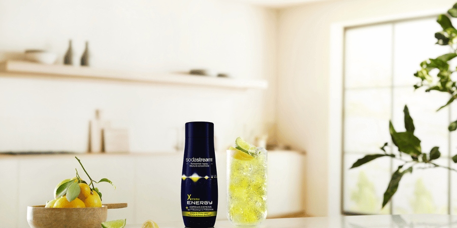 SodaStream koncentrat energetyk Xstream jak redbul Marka SodaStream