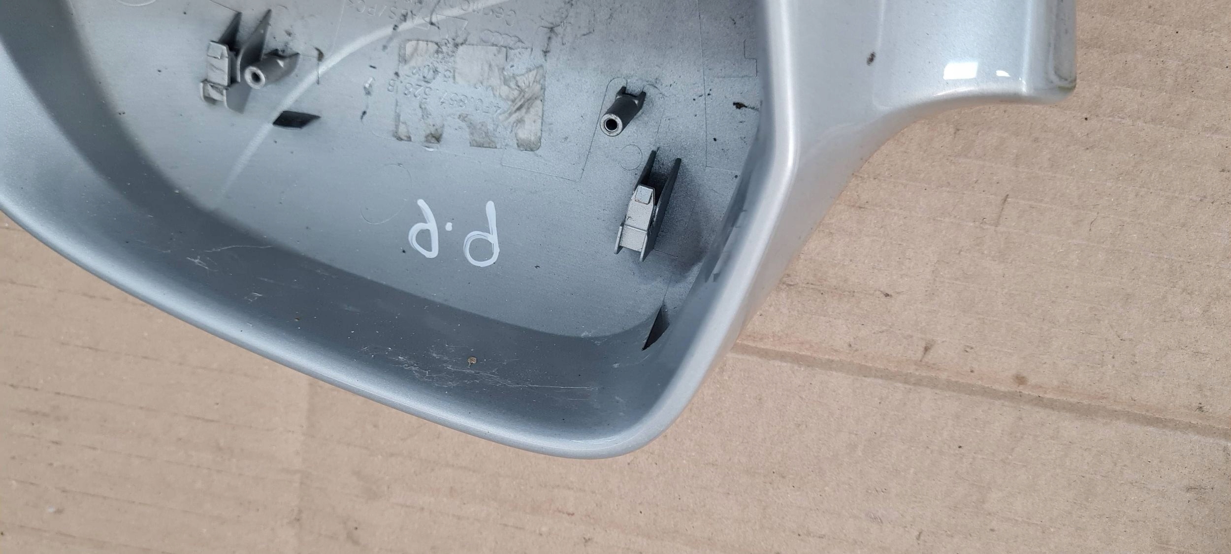 A6 C6 LIFT cover cap mirrors right LX7W 4F0857528B