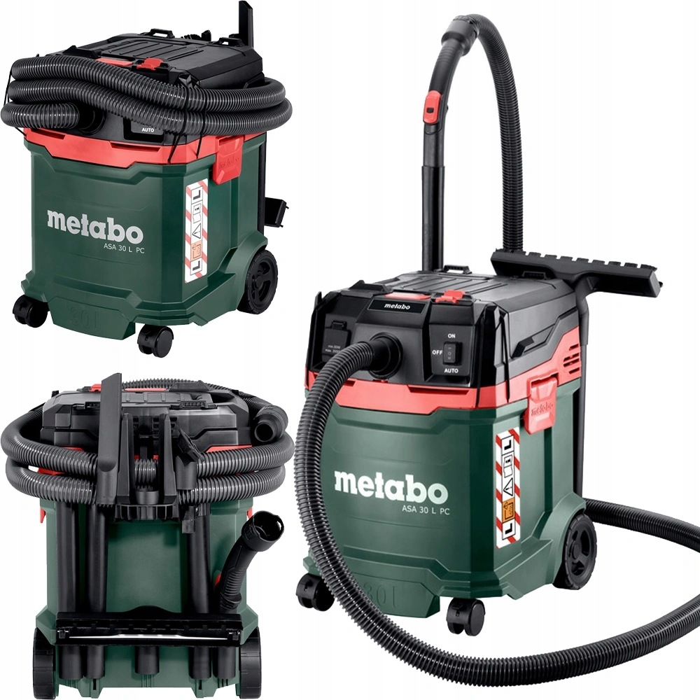 Metabo Asa 30 L Pc odkurzacz budowlany 1200W czyszczenie filtra 602086000