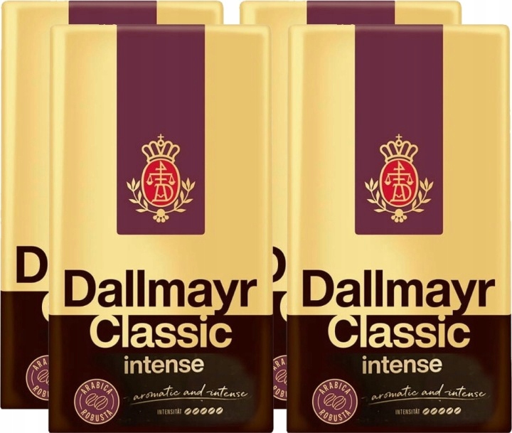 Dallmayr Classic Intens mletá 500 g x 4 ks Set