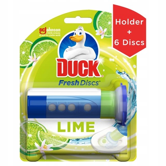 

Duck Fresh Discs Lime żelowy krążek wc urządzenie