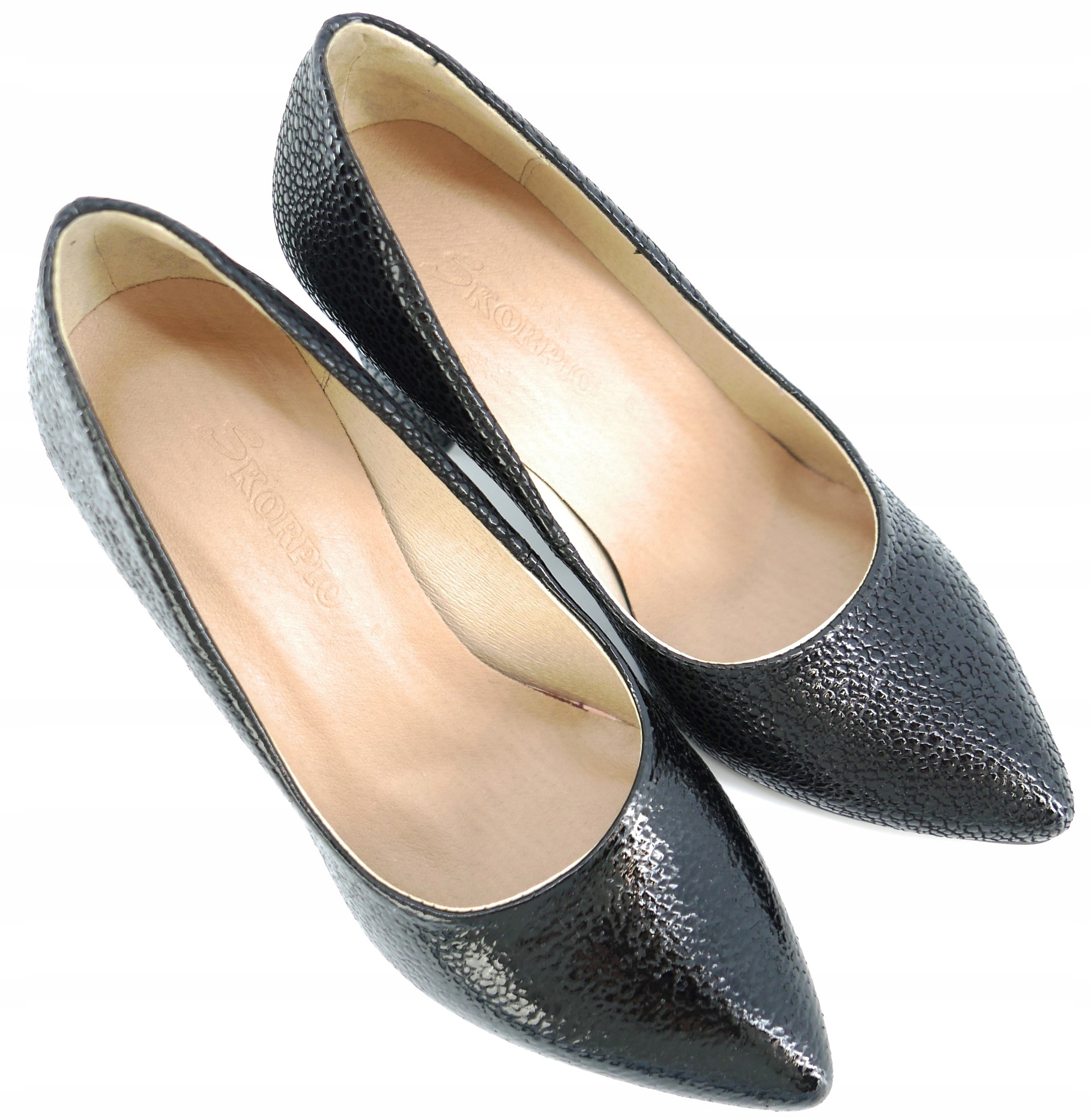 SKORPIO POLSKIE CZÓŁENKA DAMSKIE CZARNE R39 Kod producenta 144 CZ KR