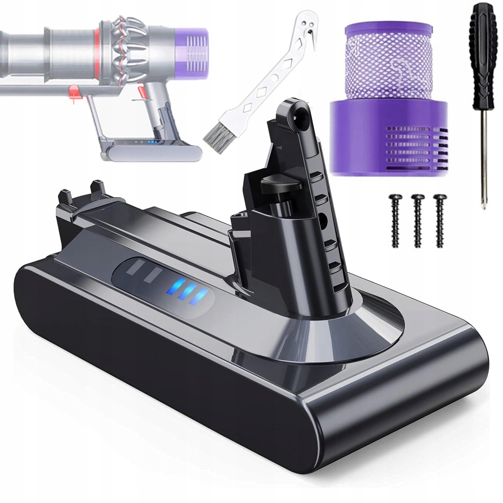 Akumulátor Pro Bezdrátový Vysavač 25,2 V Kompatibilní S V10