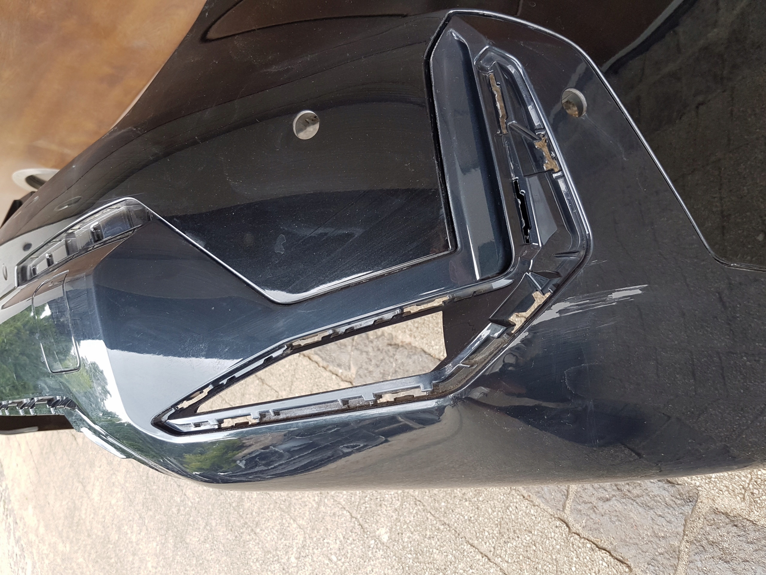 bumper rear rear part BMW X1 U11 X-LINE