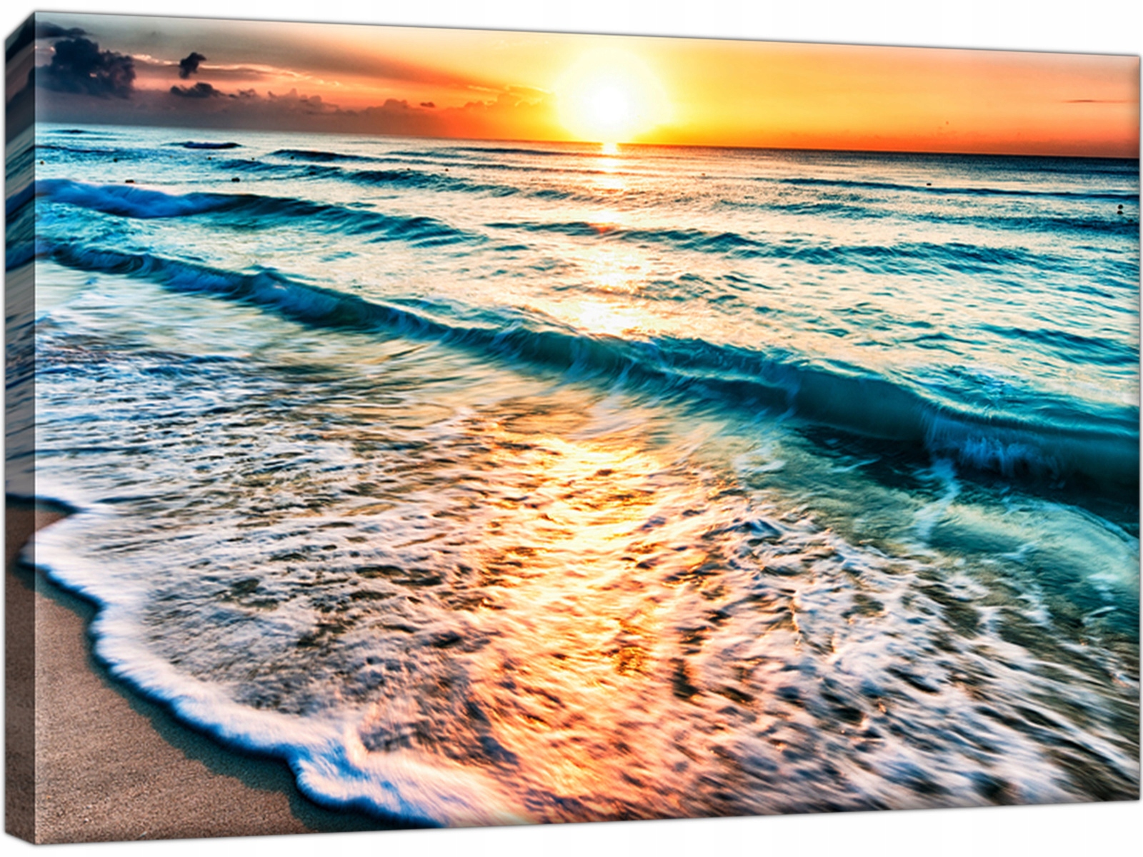 

Obraz na płótnie Tryptyk Pejzaż 30x20 do salonu