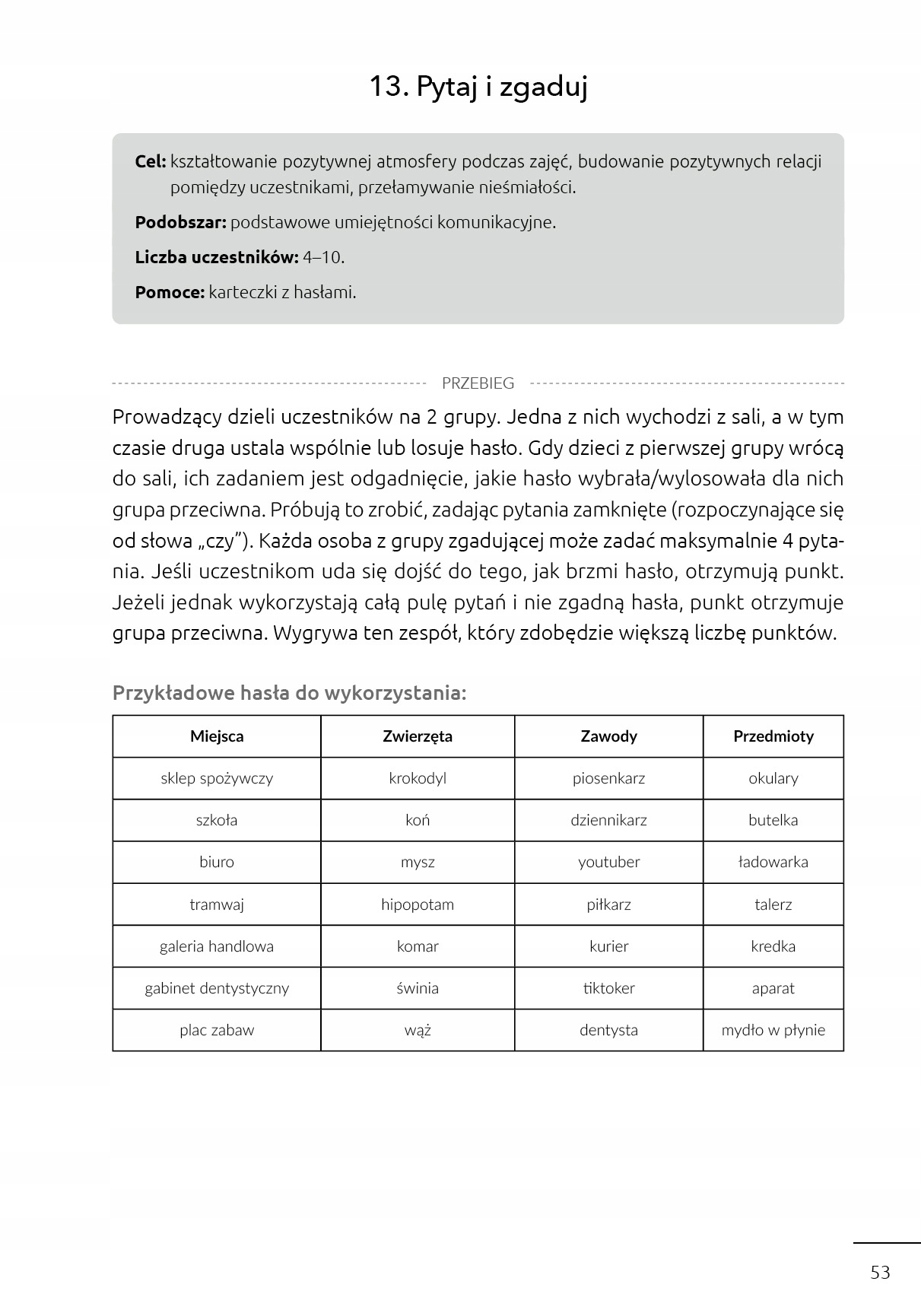 TRENING UMIEJĘTNOŚCI SPOŁECZNYCH DZIECI I MŁODZIEŻY. CZĘŚĆ 2 - EMOCJE, TUS Okładka miękka