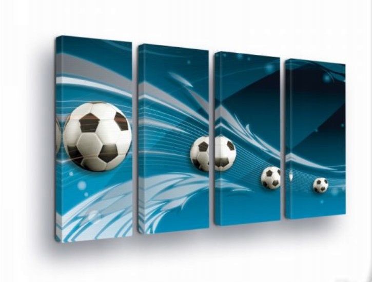 Obraz 120x80 Futbal pohyb rýchlosť dynamika energia šport hra