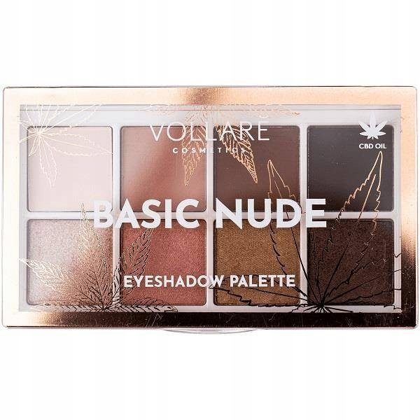 Vollare Basic Nude Eyeshadow Palette paleta-Zdjęcie-0