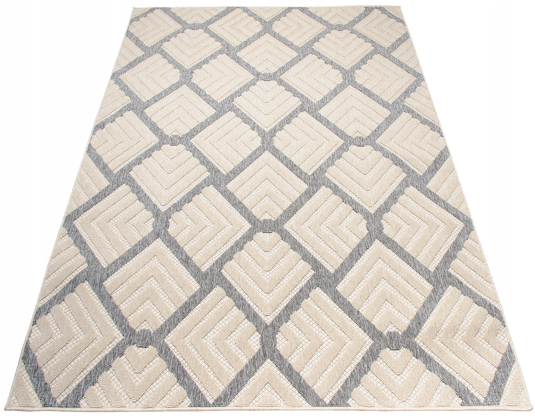 Šnúrkový koberec Cansas 200x300 Outdoor 3D w15