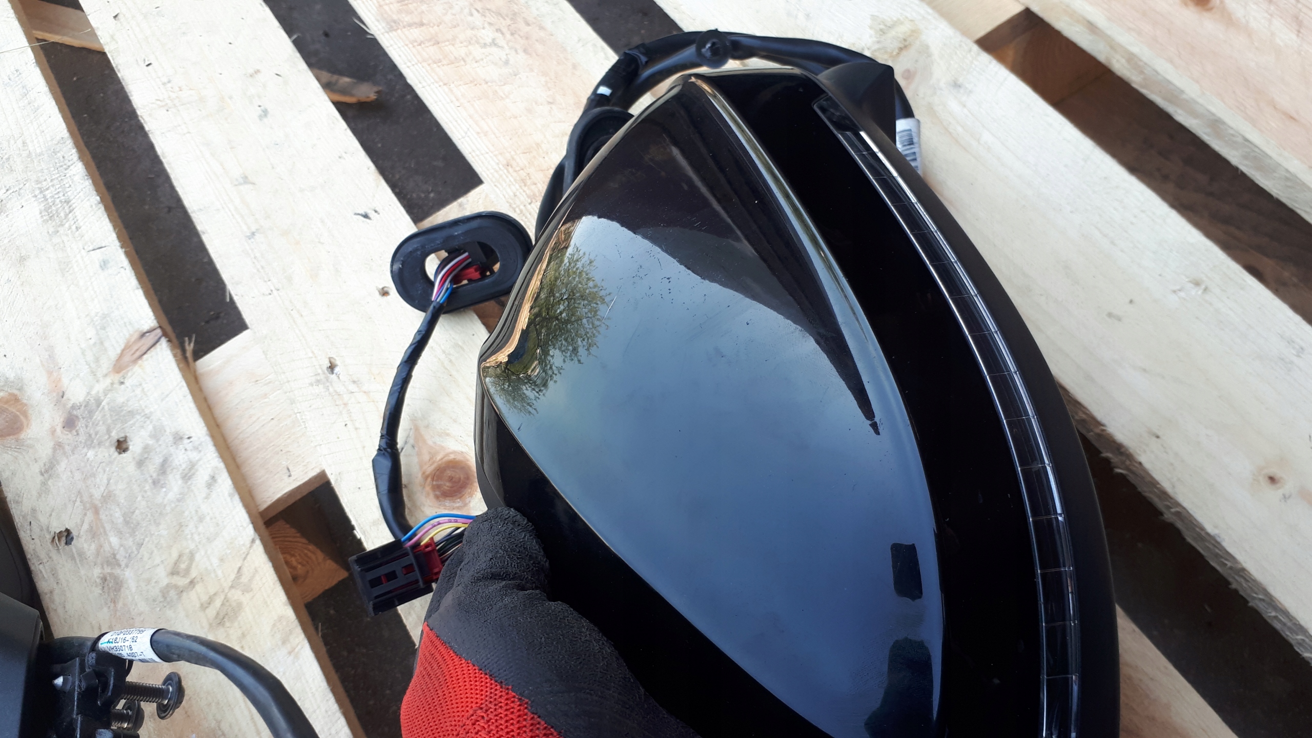 A4 B9 8W S4 mirror left right cover SLINE 2X