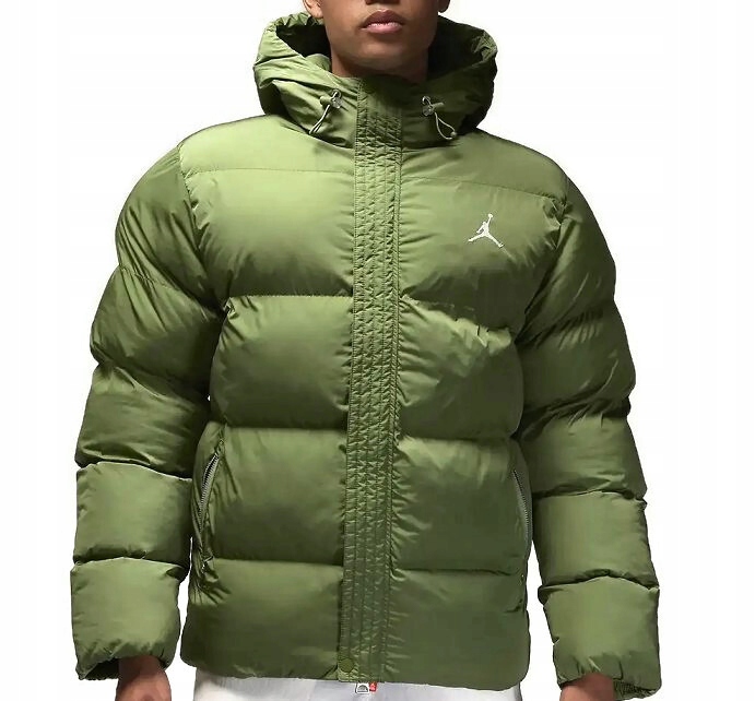 Péřová Bunda Jordan Essentials Puffer Velikost S Originální