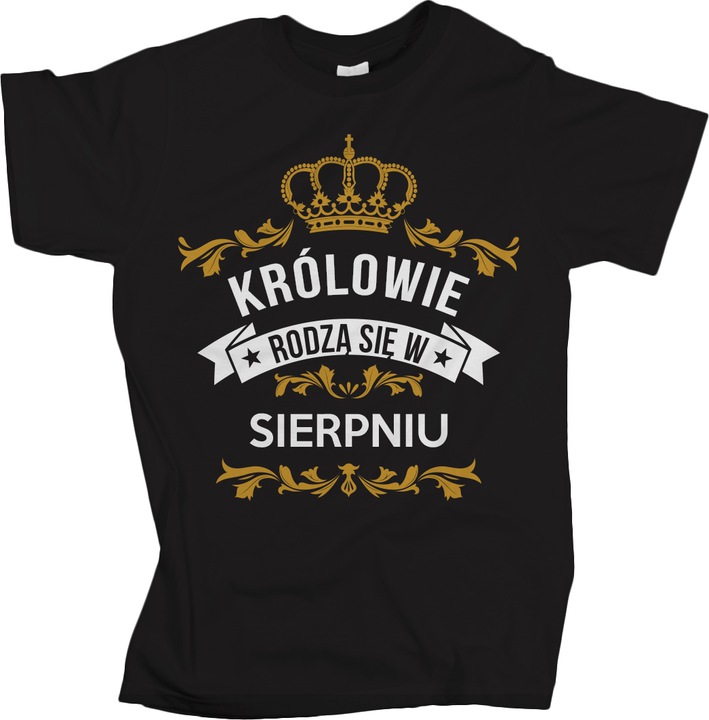 KOSZULKA MĘSKA PREZENT URODZINY DOWOLNY MIESIĄC Kolor wielokolorowy