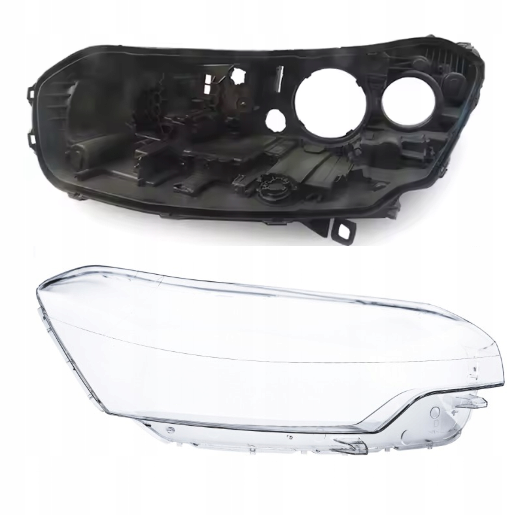 Citroen C5 2010-16 Krytka Světlometu Krytka Světlometu Sada Pravá