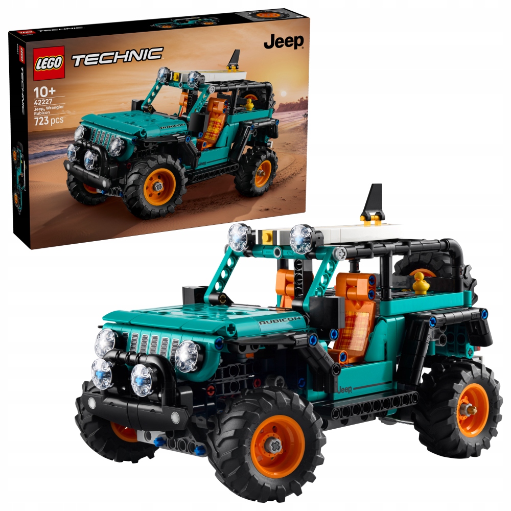 Lego Technic 42227 Suv Jeep Wrangler Rubicon 10+ 723 Dílků Dárek Lego