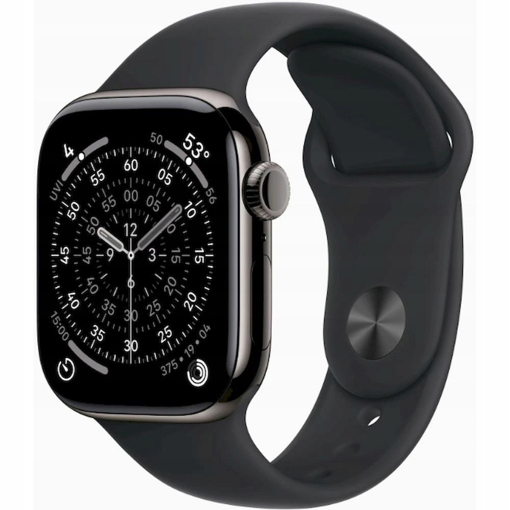 Apple Watch Series 11 Cellular (42mm) Bridlicovo šedý titán s čiernym…