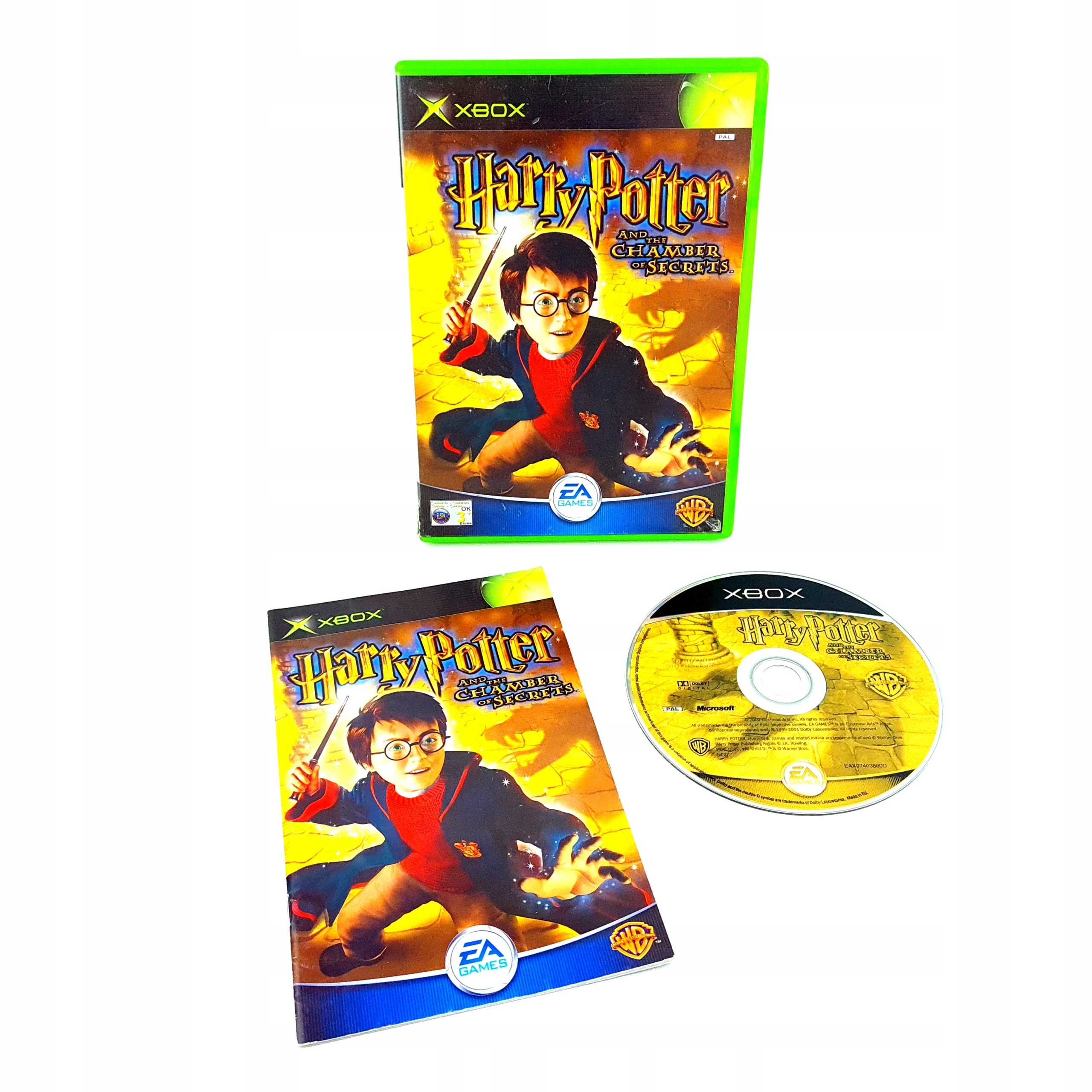 HARRY POTTER AND THE CHAMBER OF SECRETS KOMNATA TAJEMNIC XBOX CLASSIC ENG