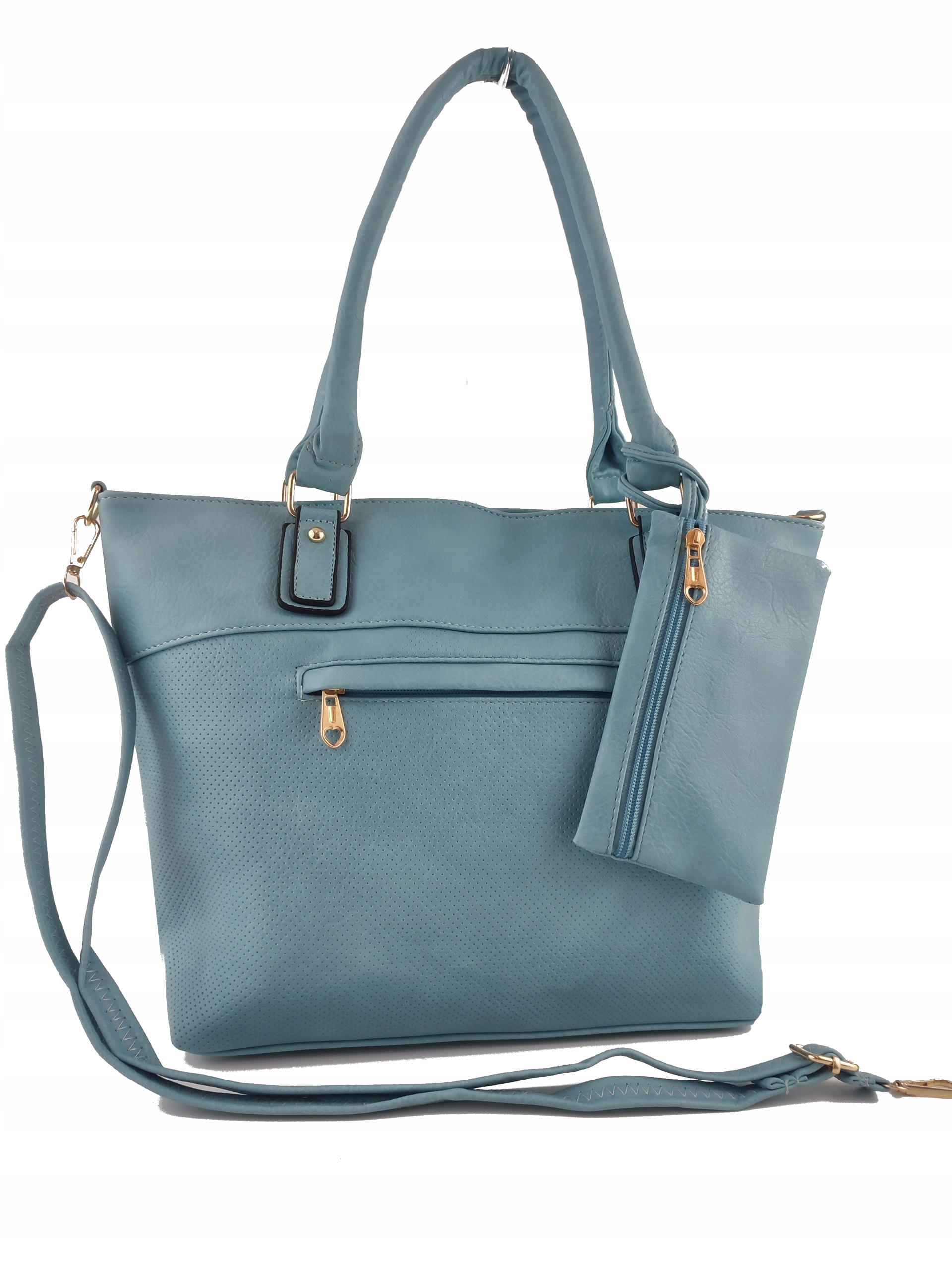 TOREBKA DAMSKA NA RAMIĘ , DO RĘKI - A4 Cechy dodatkowe kieszonka na telefon