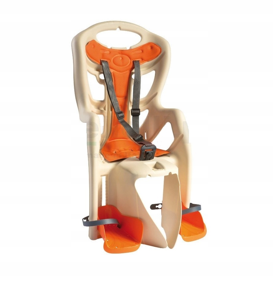 Fotelik rowerowy tylny Bellelli Pepe beżowy do 22kg