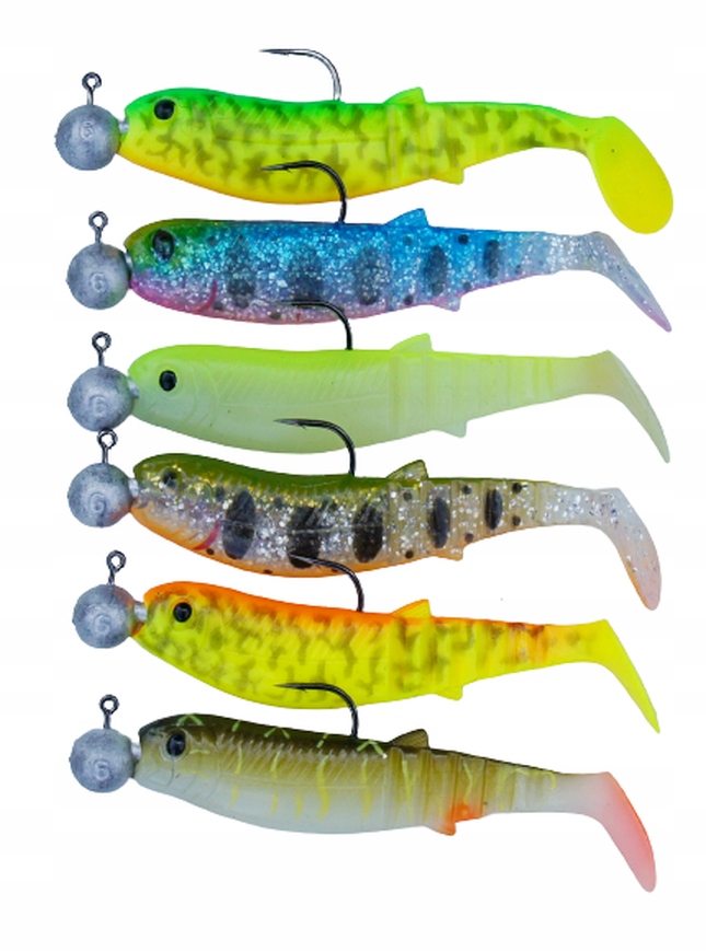 

Savage Gear Cannibal Zestaw Uzbrojone 6 szt 8 cm