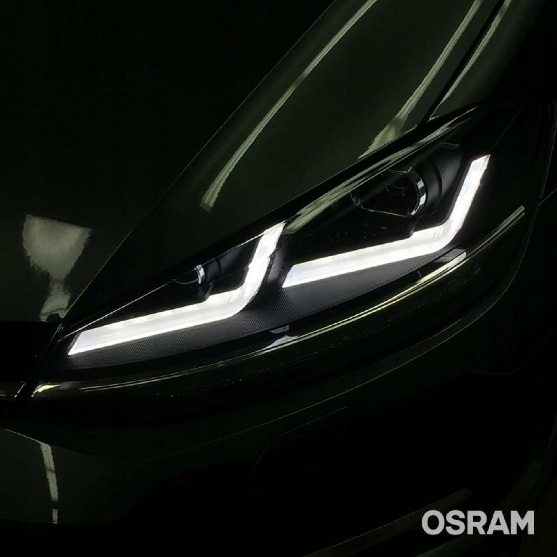 OSRAM LEDRiving Golf VII Facelift LED reflektory Black Edition jako zamiennik Rodzaj świateł mijania LED