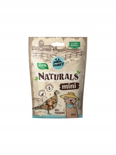 4x Mr. Bandit Naturals Mini Bažant 80g