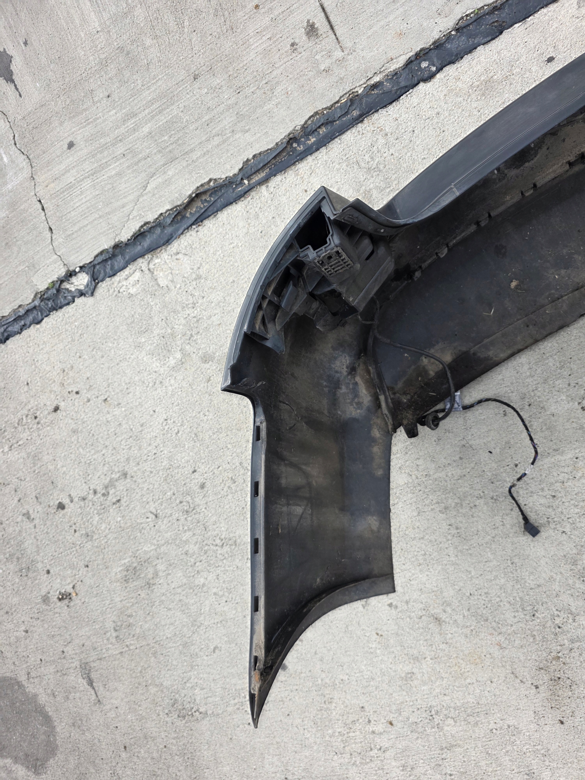bumper rear part AUDI A4 B8 AVANT KOMBI LZ9Y PDC 2008-2011 complete !!