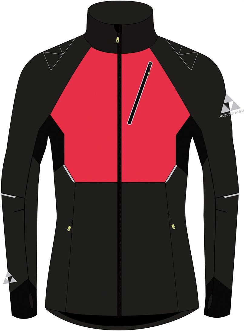 Kurtka Fischer ASARNA Softshell Women,blk/rasp,L