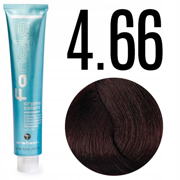 

Fanola Crema Colore 100ml Farba do włosów 4.66