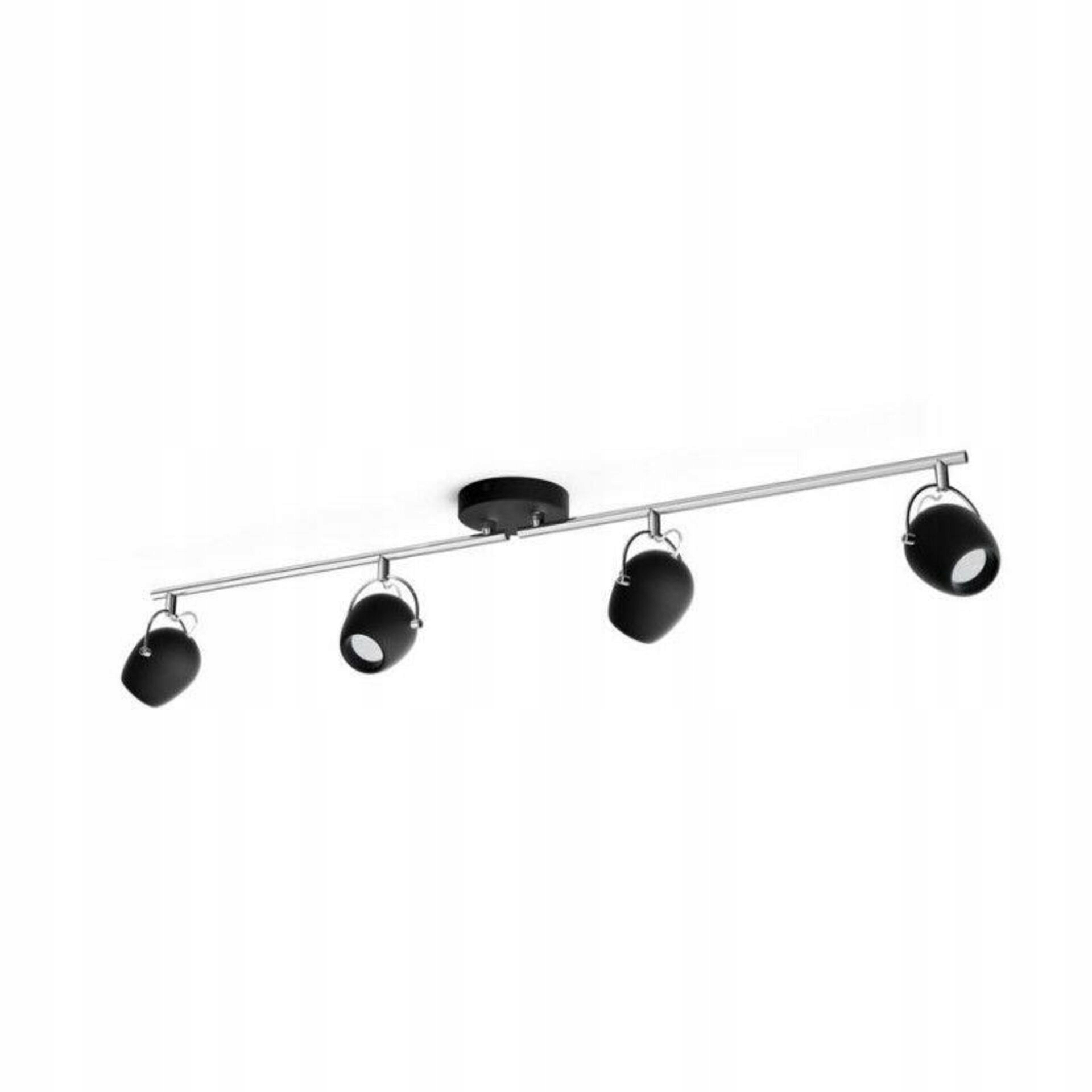 Philips Rivano 50614/30/P0 Led bodové svietidlo 4x4,3W čierne 2700K 1720lm