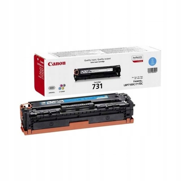 Canon toner CRG-731C/ LBP-7100/ 7110/ 1500 strán/ azurový