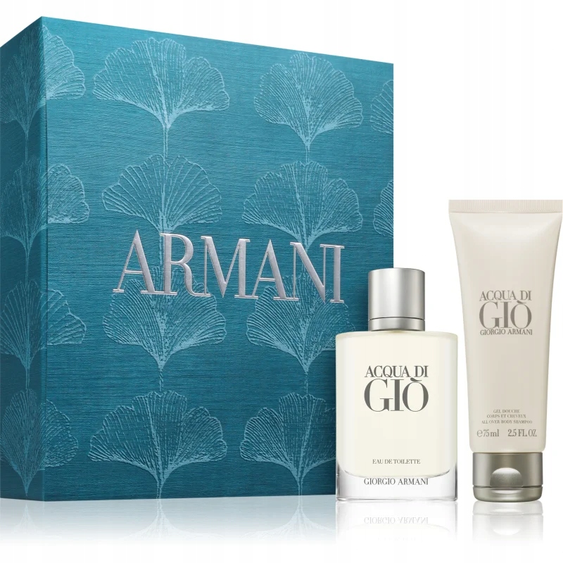 Armani Zestaw Acqua Di Gio Pour Homme Edt 50ml Żel 75ml