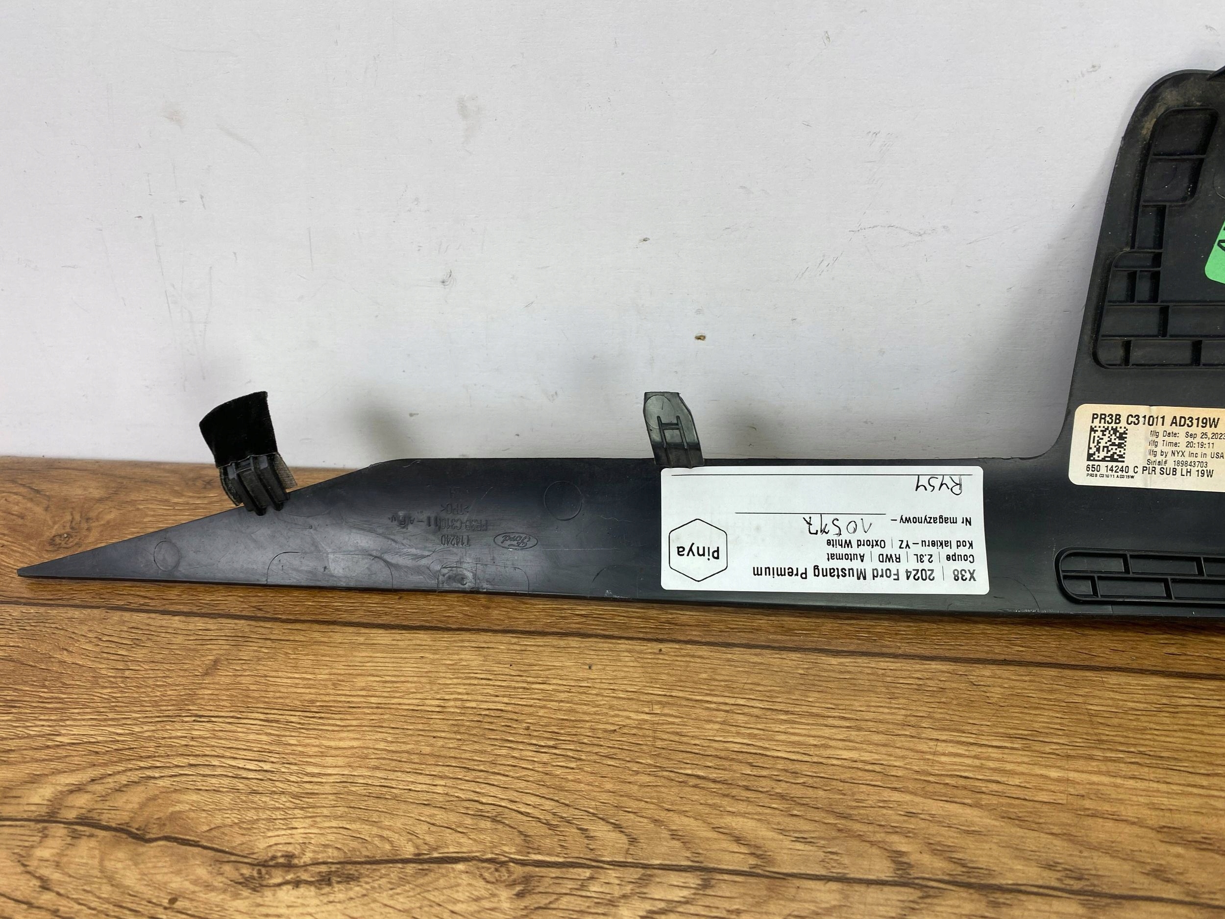 Blende Abdeckung slupka Ford Mustang VII MK7 S650 2024+