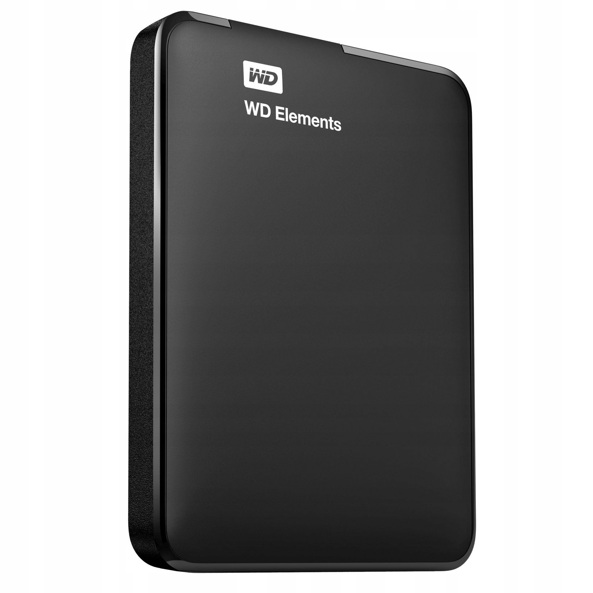 Dysk WD Elements Portable 4TB 2,5" USB3.0/USB2.0 Black Stan opakowania oryginalne