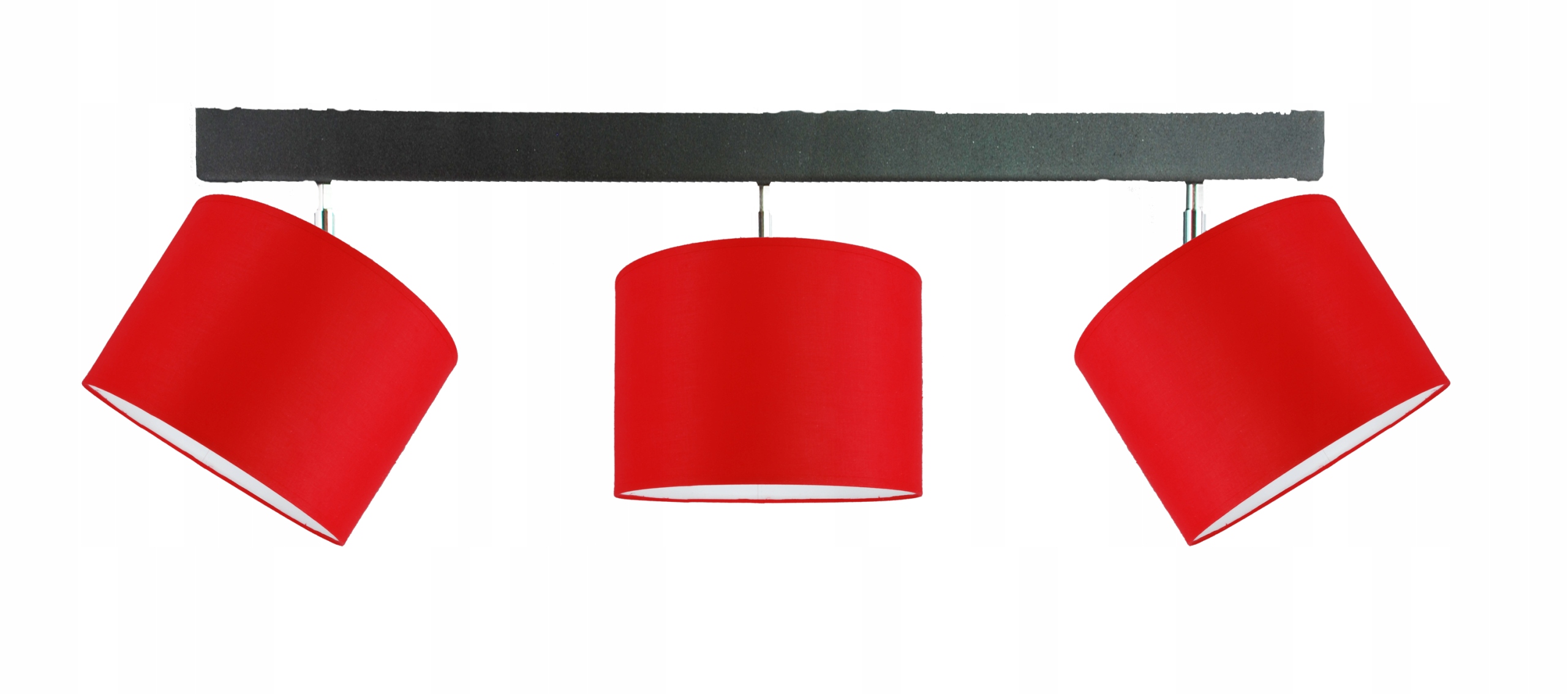 Modna Závěsná, stropní lampa, moderní lustr, stínidlo 20 cm, červený Led