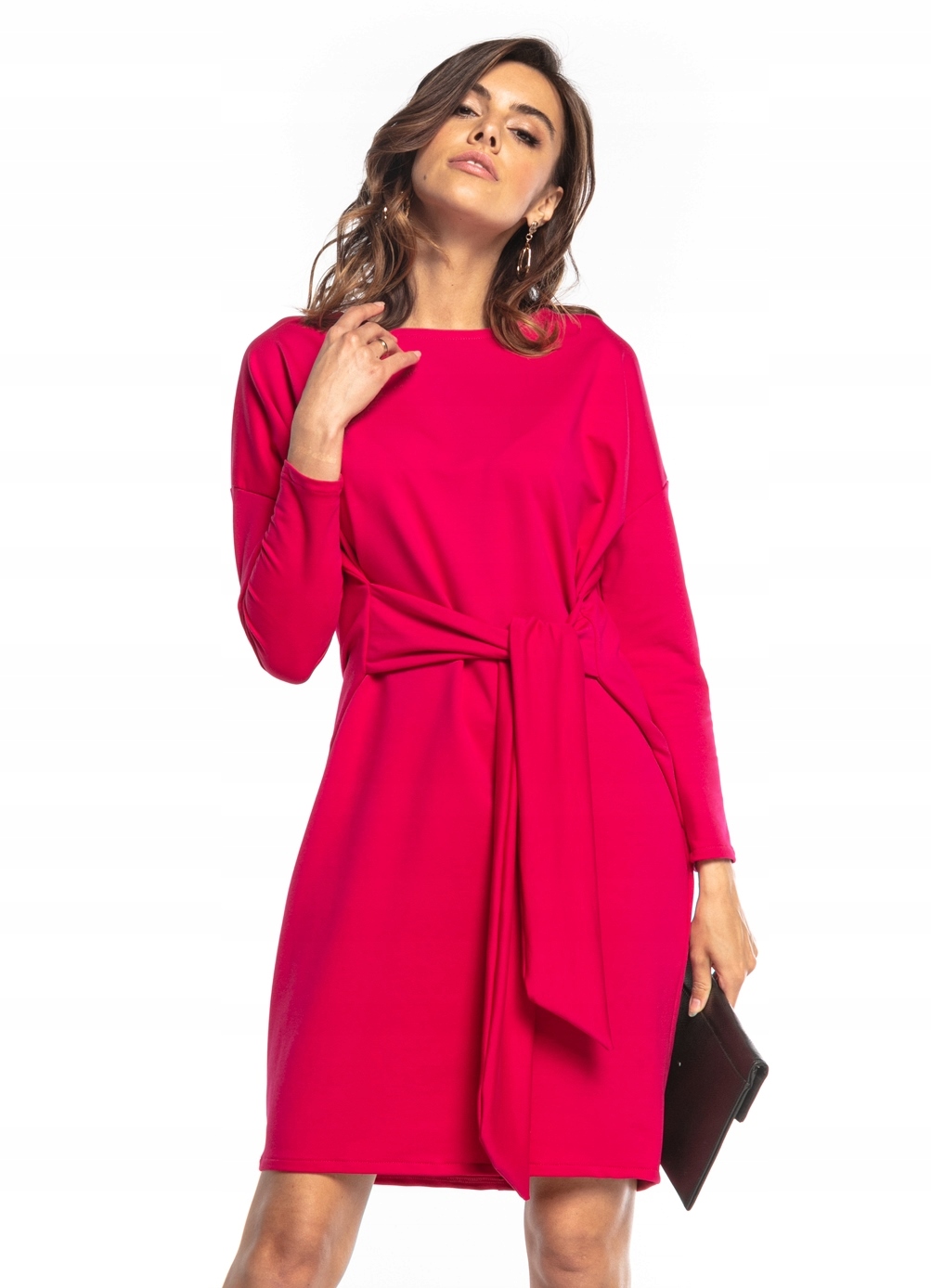 

sukienka z pasem kimono, tuba, oversize 3XL/4XL