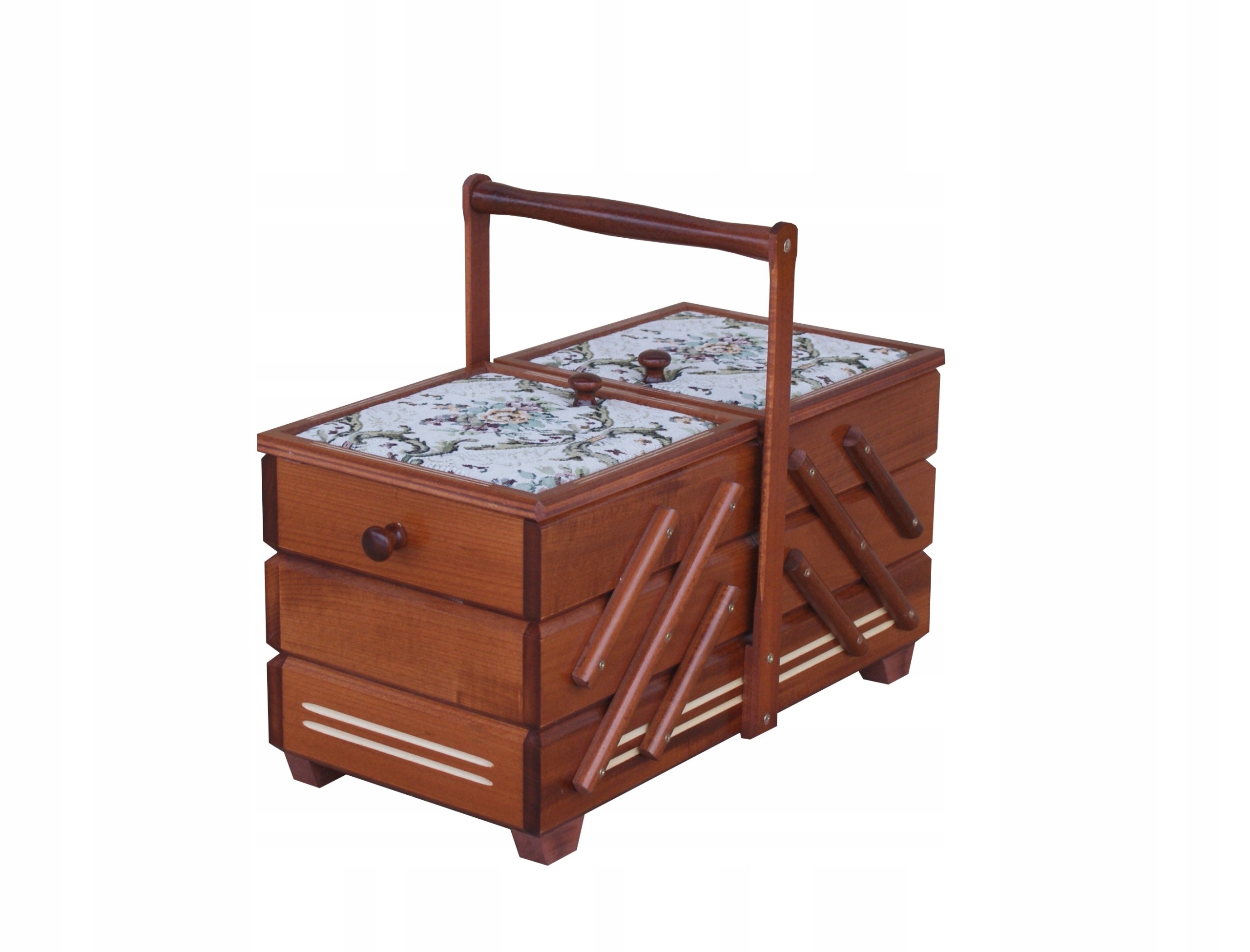 

Niciarka Duża B Tapicerowana Kuferek Na Nici olcha